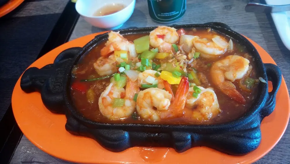 Crevettes Sauce Thaï