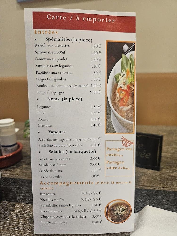 Les délices du Vietnam - Menu Image 1